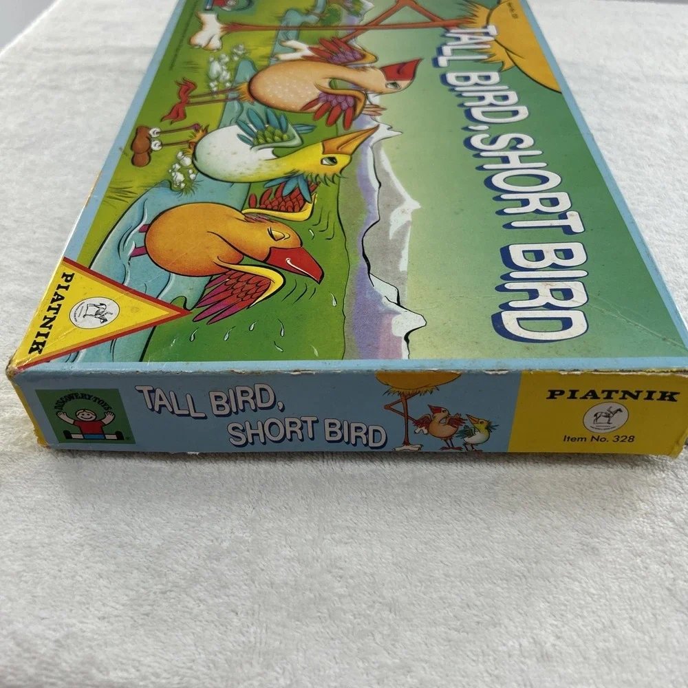 Discovery Toys Tall Bird, Short Bird 1988 Piatnik Vintage Board Game In Austria